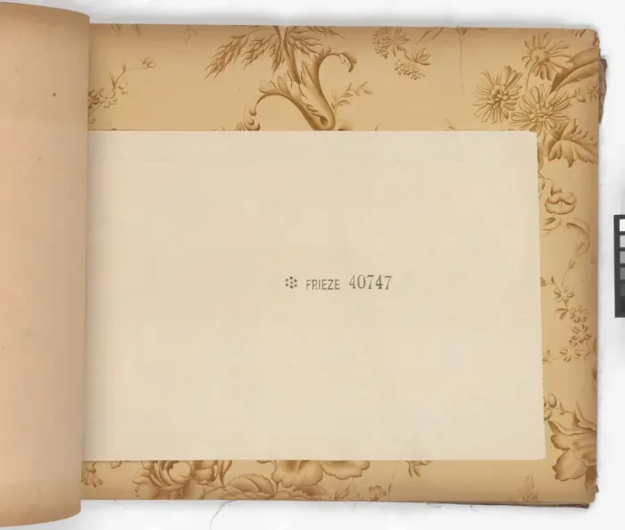Framed Print : Page from New Artistic Wall Papers Framed Print : Page from New Artistic Wall Papers