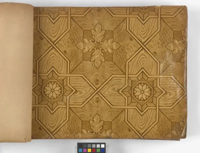 Framed Print : Page from New Artistic Wall Papers