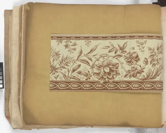 Framed Print : Page from New Artistic Wall Papers Framed Print : Page from New Artistic Wall Papers