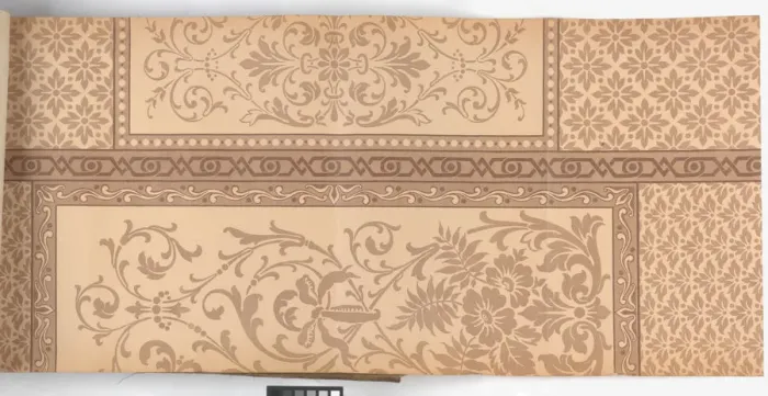Framed Print : Page from New Artistic Wall Papers Framed Print : Page from New Artistic Wall Papers