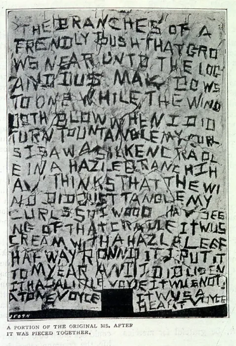 Framed Print : A page from Opal's precocious childhood diary which backs her claim to be a French princess who had emigrated to the U. S. : though truly extraordinary, not all believed it. Date: 1920 Framed Print : A page from Opal's precocious childhood diary which backs her claim to be a French princess who had emigrated to the U. S. : though truly extraordinary, not all believed it. Date: 1920