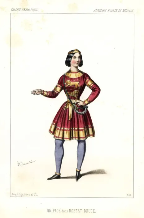 Framed Print : A page in the pastiche opera Robert Bruce Framed Print : A page in the pastiche opera Robert Bruce