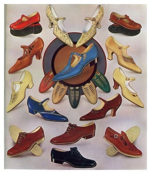 Page from shoe catalogue