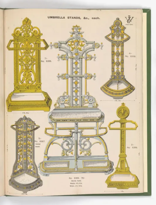 Framed Print : Page from Special New Designs of Brass and Iron Fenders, Fi Framed Print : Page from Special New Designs of Brass and Iron Fenders, Fi