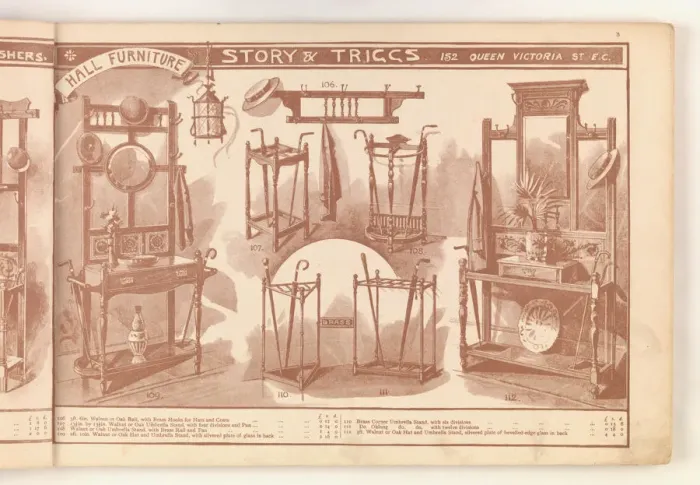 Framed Print : Page from Useful Artistic Furniture Framed Print : Page from Useful Artistic Furniture