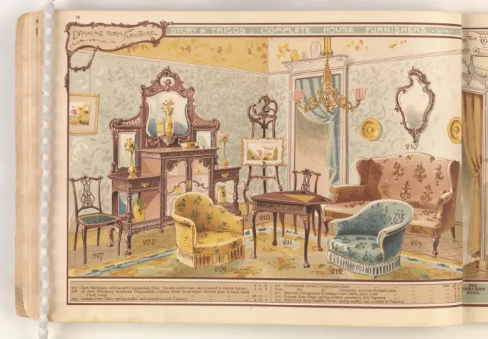 Framed Print : Page from Useful Artistic Furniture Framed Print : Page from Useful Artistic Furniture