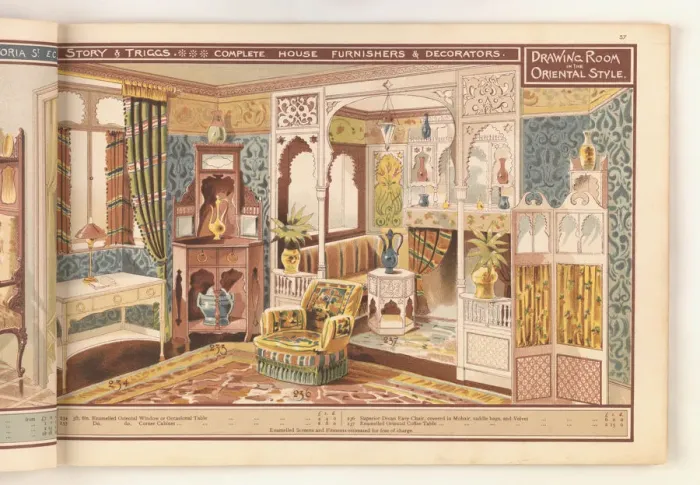Framed Print : Page from Useful Artistic Furniture Framed Print : Page from Useful Artistic Furniture