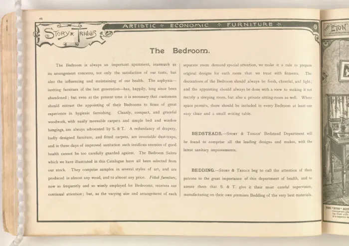 Framed Print : Page from Useful Artistic Furniture Framed Print : Page from Useful Artistic Furniture