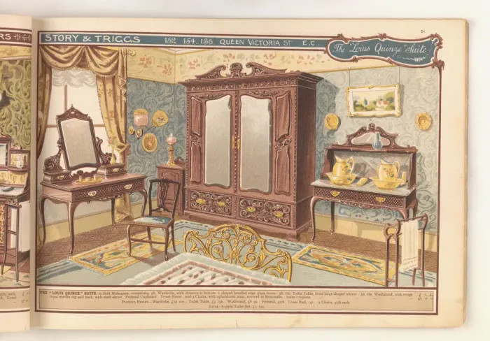 Framed Print : Page from Useful Artistic Furniture Framed Print : Page from Useful Artistic Furniture