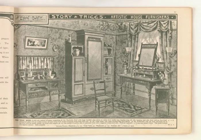 Framed Print : Page from Useful Artistic Furniture Framed Print : Page from Useful Artistic Furniture