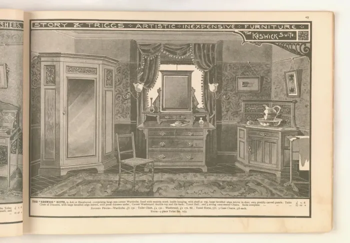 Framed Print : Page from Useful Artistic Furniture Framed Print : Page from Useful Artistic Furniture