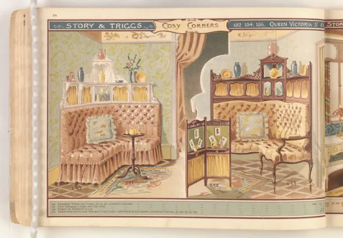 Framed Print : Page from Useful Artistic Furniture Framed Print : Page from Useful Artistic Furniture