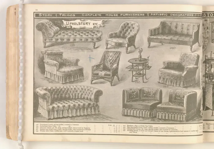 Framed Print : Page from Useful Artistic Furniture Framed Print : Page from Useful Artistic Furniture