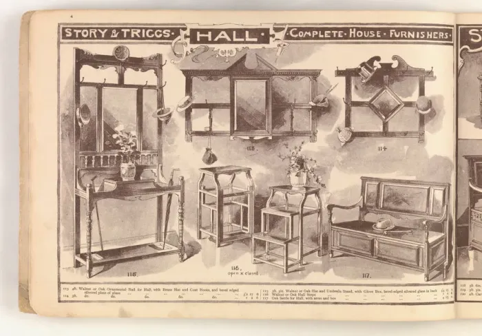 Framed Print : Page from Useful Artistic Furniture Framed Print : Page from Useful Artistic Furniture