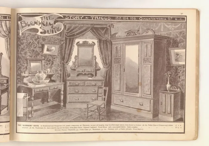 Framed Print : Page from Useful Artistic Furniture Framed Print : Page from Useful Artistic Furniture