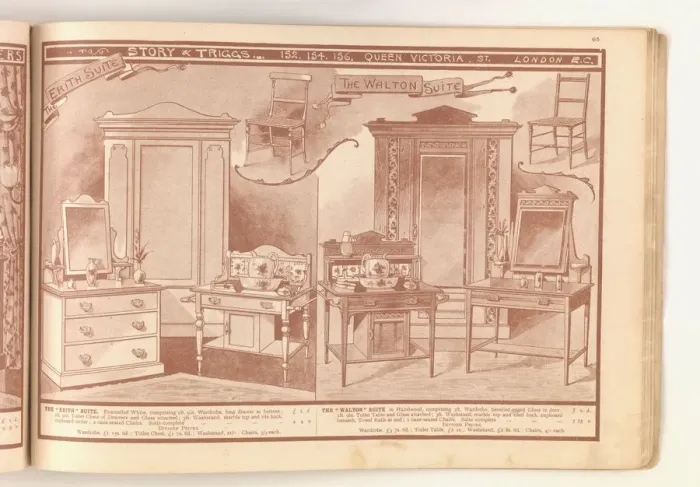 Framed Print : Page from Useful Artistic Furniture Framed Print : Page from Useful Artistic Furniture