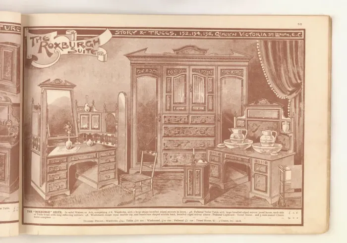 Framed Print : Page from Useful Artistic Furniture Framed Print : Page from Useful Artistic Furniture