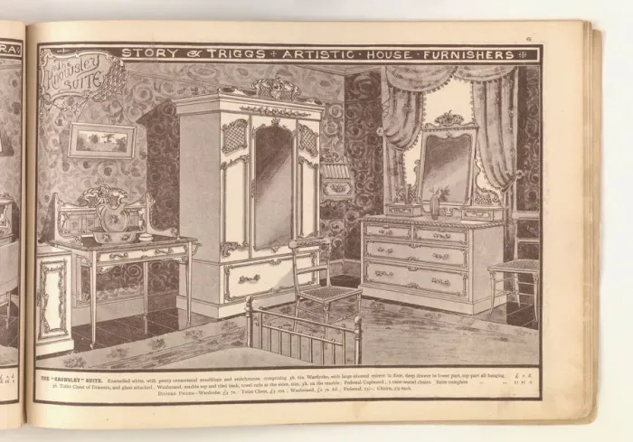 Framed Print : Page from Useful Artistic Furniture Framed Print : Page from Useful Artistic Furniture