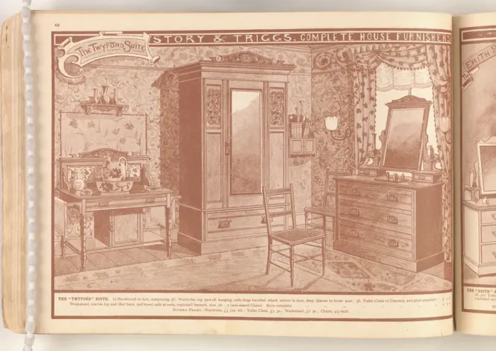Framed Print : Page from Useful Artistic Furniture Framed Print : Page from Useful Artistic Furniture
