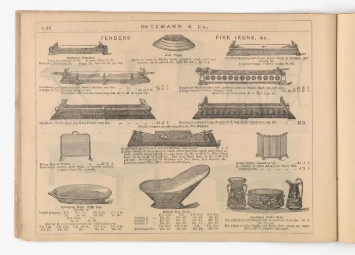 Framed Print : Page from Utility and Art Framed Print : Page from Utility and Art