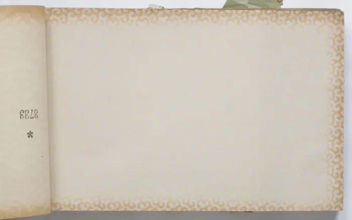 Framed Print : Page from a wallpaper sample book Framed Print : Page from a wallpaper sample book