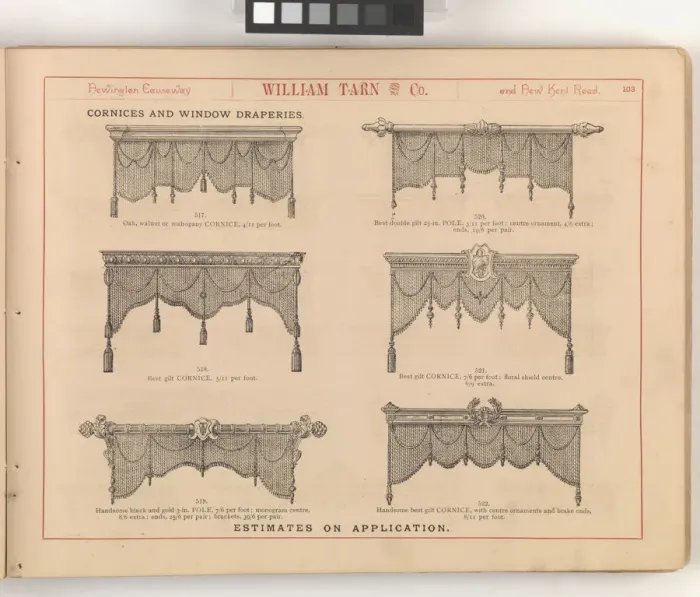 Framed Print : Page from William Tarn and Co.s Illustrated Catalogue: wit Framed Print : Page from William Tarn and Co.s Illustrated Catalogue: wit