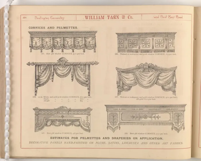 Framed Print : Page from William Tarn and Co.s Illustrated Catalogue: wit Framed Print : Page from William Tarn and Co.s Illustrated Catalogue: wit