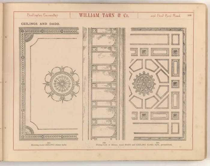 Framed Print : Page from William Tarn and Co.s Illustrated Catalogue: wit Framed Print : Page from William Tarn and Co.s Illustrated Catalogue: wit