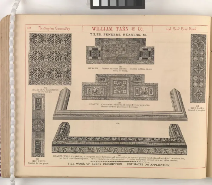 Framed Print : Page from William Tarn and Co.s Illustrated Catalogue: wit Framed Print : Page from William Tarn and Co.s Illustrated Catalogue: wit