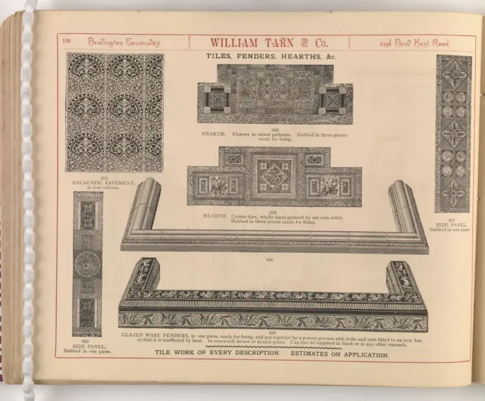 Framed Print : Page from William Tarn and Co.s Illustrated Catalogue: wit Framed Print : Page from William Tarn and Co.s Illustrated Catalogue: wit