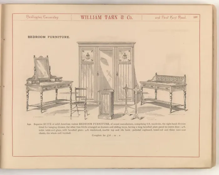 Framed Print : Page from William Tarn and Co.s Illustrated Catalogue: wit Framed Print : Page from William Tarn and Co.s Illustrated Catalogue: wit