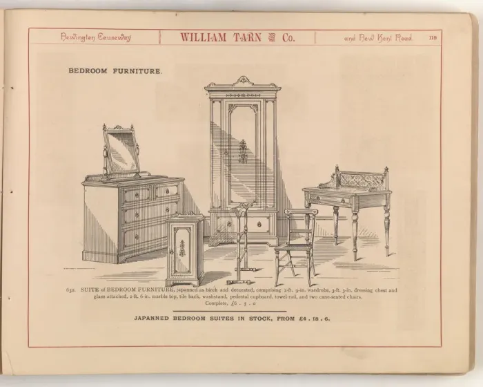 Framed Print : Page from William Tarn and Co.s Illustrated Catalogue: wit Framed Print : Page from William Tarn and Co.s Illustrated Catalogue: wit