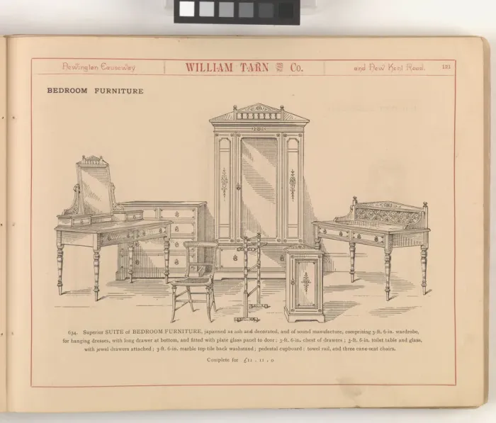 Framed Print : Page from William Tarn and Co.s Illustrated Catalogue: wit Framed Print : Page from William Tarn and Co.s Illustrated Catalogue: wit