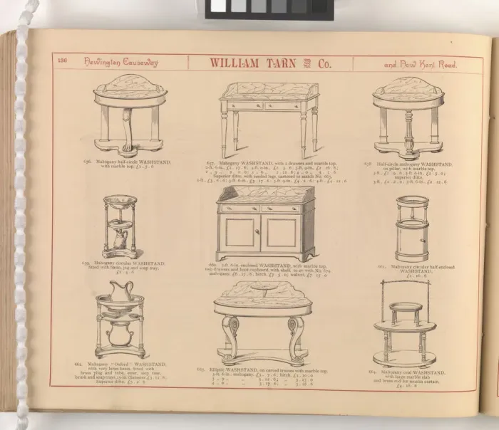 Framed Print : Page from William Tarn and Co.s Illustrated Catalogue: wit Framed Print : Page from William Tarn and Co.s Illustrated Catalogue: wit
