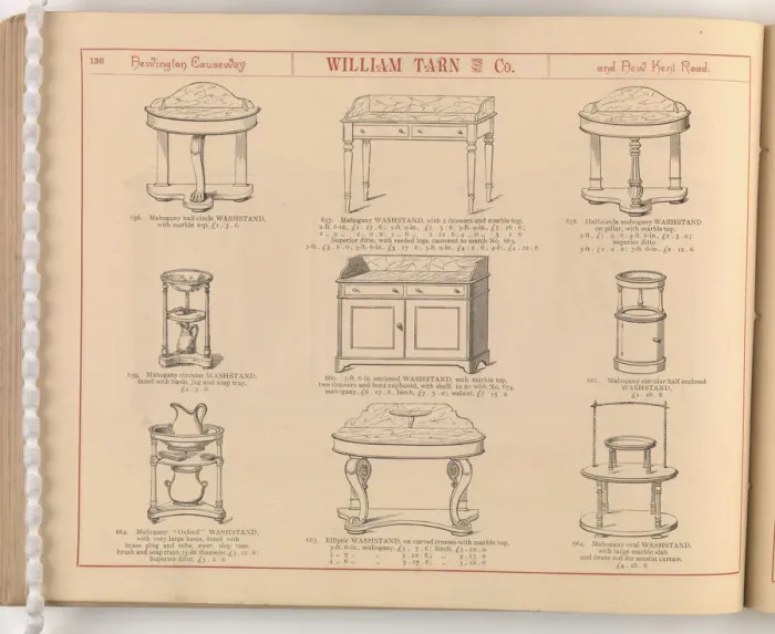 Framed Print : Page from William Tarn and Co.s Illustrated Catalogue: wit Framed Print : Page from William Tarn and Co.s Illustrated Catalogue: wit
