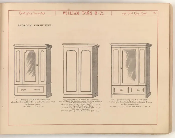 Framed Print : Page from William Tarn and Co.s Illustrated Catalogue: wit Framed Print : Page from William Tarn and Co.s Illustrated Catalogue: wit