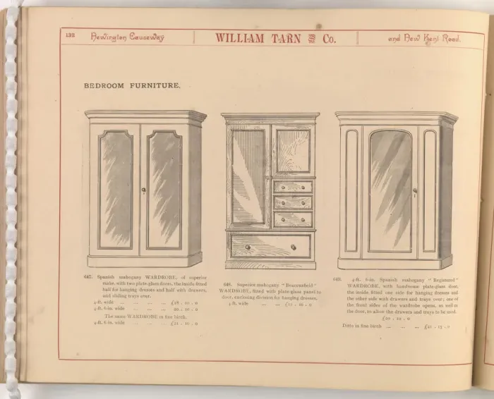 Framed Print : Page from William Tarn and Co.s Illustrated Catalogue: wit Framed Print : Page from William Tarn and Co.s Illustrated Catalogue: wit