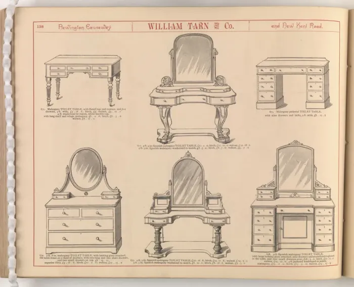 Framed Print : Page from William Tarn and Co.s Illustrated Catalogue: wit Framed Print : Page from William Tarn and Co.s Illustrated Catalogue: wit