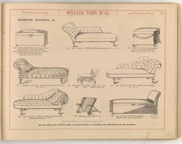 Framed Print : Page from William Tarn and Co.s Illustrated Catalogue: wit Framed Print : Page from William Tarn and Co.s Illustrated Catalogue: wit