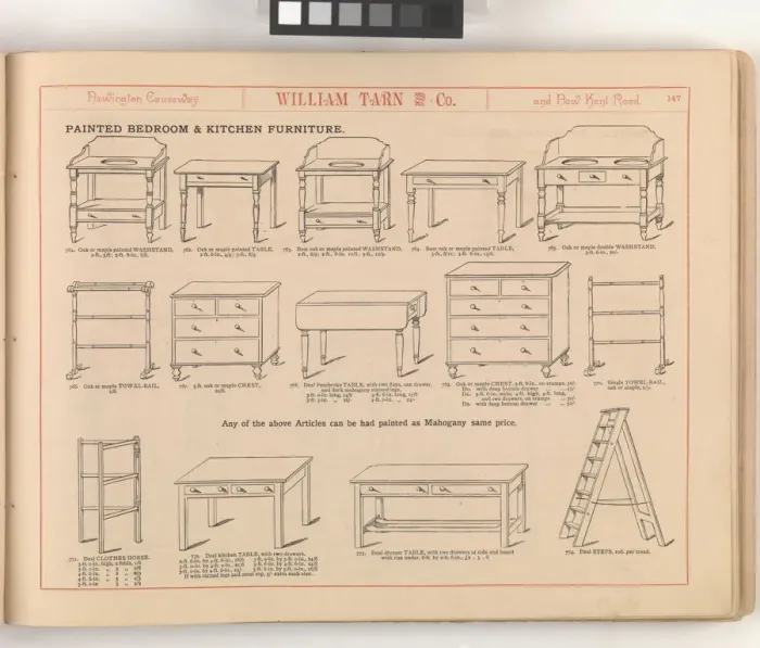 Framed Print : Page from William Tarn and Co.s Illustrated Catalogue: wit Framed Print : Page from William Tarn and Co.s Illustrated Catalogue: wit