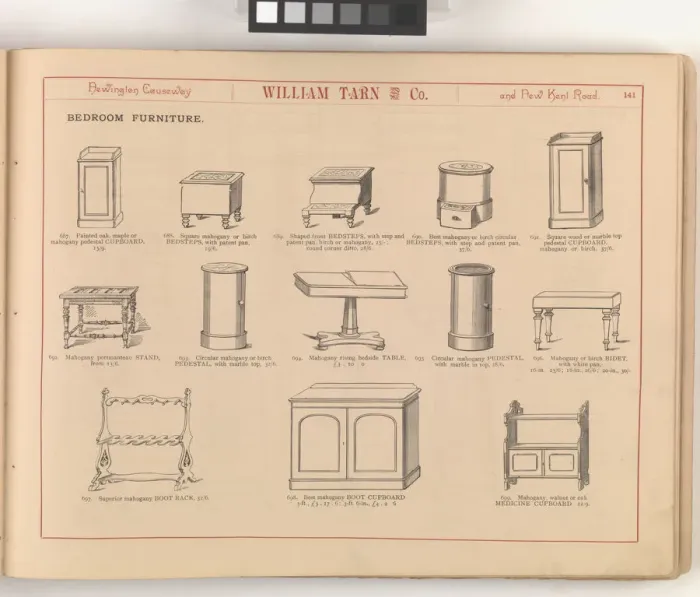 Framed Print : Page from William Tarn and Co.s Illustrated Catalogue: wit Framed Print : Page from William Tarn and Co.s Illustrated Catalogue: wit