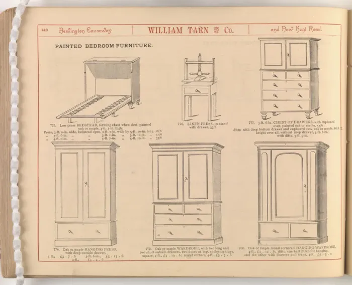 Framed Print : Page from William Tarn and Co.s Illustrated Catalogue: wit Framed Print : Page from William Tarn and Co.s Illustrated Catalogue: wit