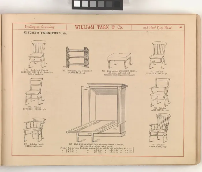 Framed Print : Page from William Tarn and Co.s Illustrated Catalogue: wit Framed Print : Page from William Tarn and Co.s Illustrated Catalogue: wit