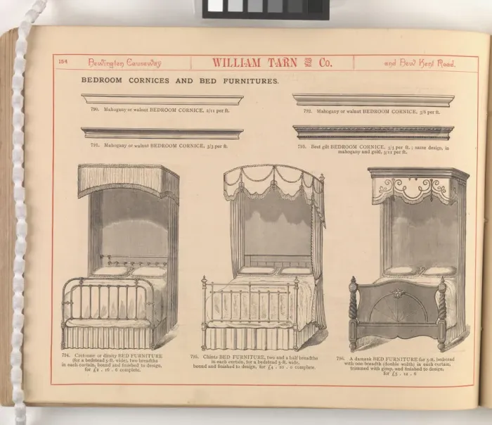 Framed Print : Page from William Tarn and Co.s Illustrated Catalogue: wit Framed Print : Page from William Tarn and Co.s Illustrated Catalogue: wit