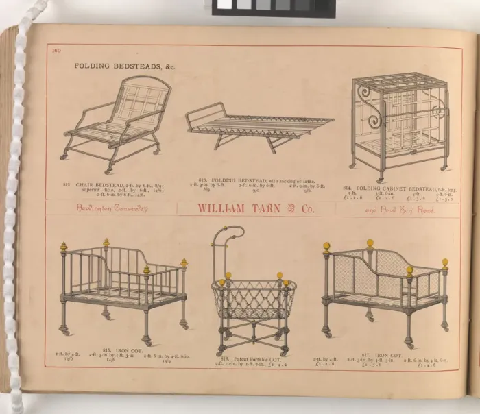 Framed Print : Page from William Tarn and Co.s Illustrated Catalogue: wit Framed Print : Page from William Tarn and Co.s Illustrated Catalogue: wit