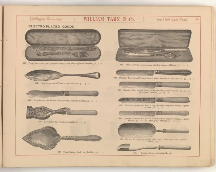 Framed Print : Page from William Tarn and Co.s Illustrated Catalogue: wit Framed Print : Page from William Tarn and Co.s Illustrated Catalogue: wit