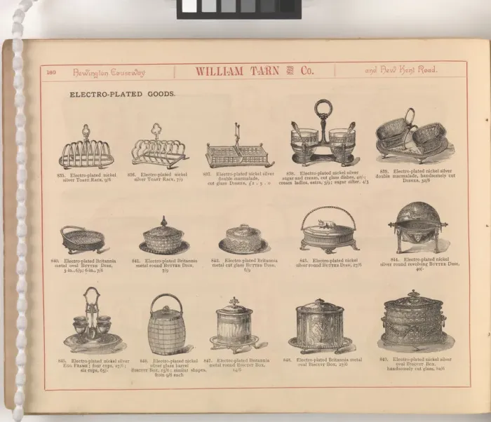 Framed Print : Page from William Tarn and Co.s Illustrated Catalogue: wit Framed Print : Page from William Tarn and Co.s Illustrated Catalogue: wit