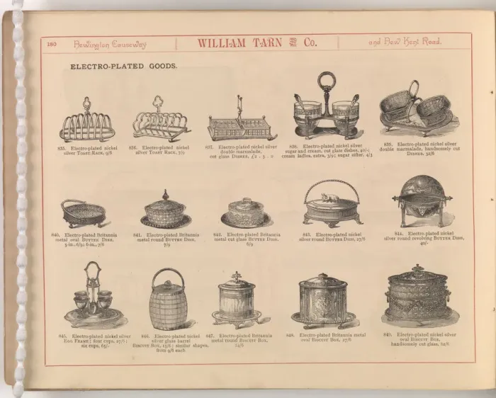 Framed Print : Page from William Tarn and Co.s Illustrated Catalogue: wit Framed Print : Page from William Tarn and Co.s Illustrated Catalogue: wit
