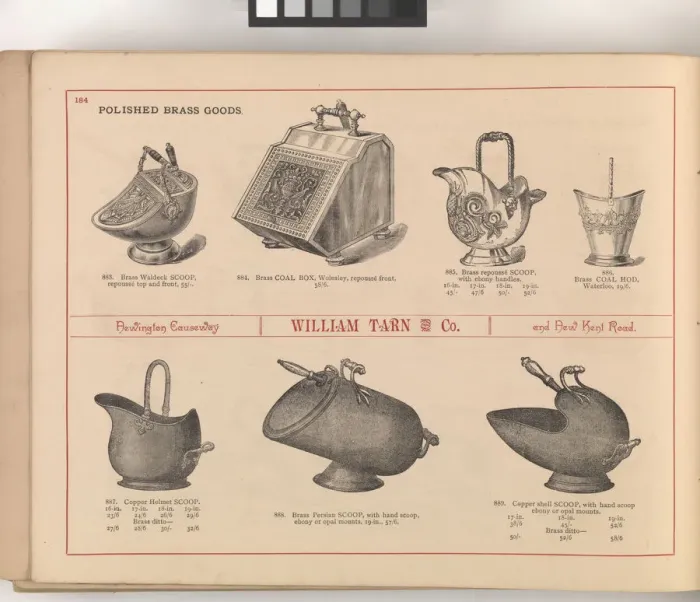 Framed Print : Page from William Tarn and Co.s Illustrated Catalogue: wit Framed Print : Page from William Tarn and Co.s Illustrated Catalogue: wit