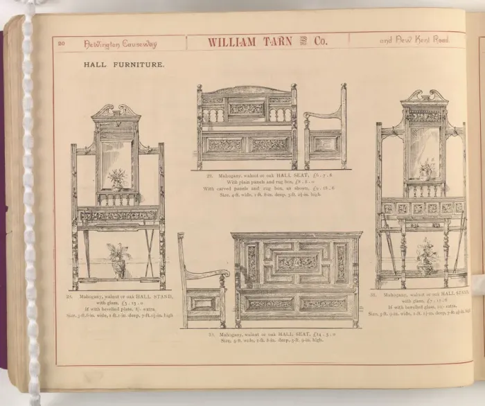 Framed Print : Page from William Tarn and Co.s Illustrated Catalogue: wit Framed Print : Page from William Tarn and Co.s Illustrated Catalogue: wit
